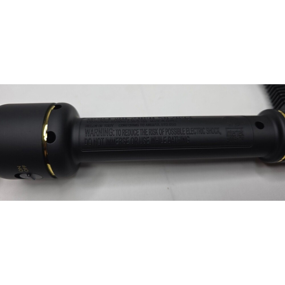 Hot Tools Pro Artist 24K Gold Extended Barrel Tapered Curling Iron HTIR8018G - Picture 9 of 9